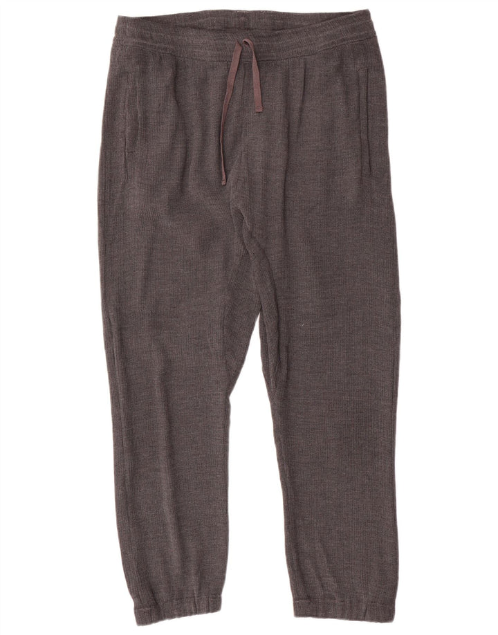 Zara Womens Tracksuit Trousers Joggers UK 16 Large  Grey