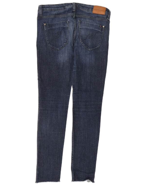 Tommy Hilfiger Womens Skinny Jeans W27 L32 Navy Blue Cotton