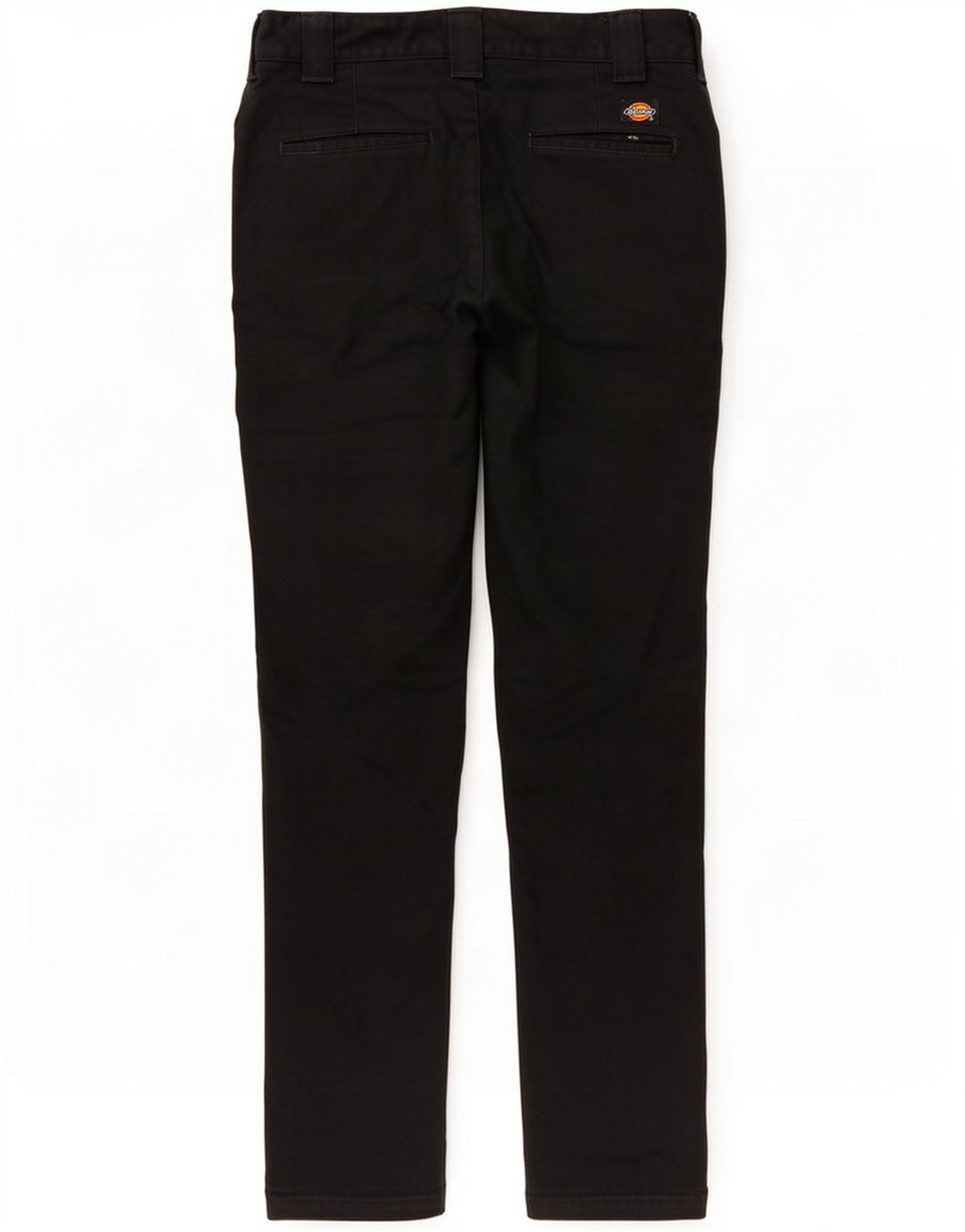 Dickies Mens Straight Chino Trousers W34 L32 Black Polyester