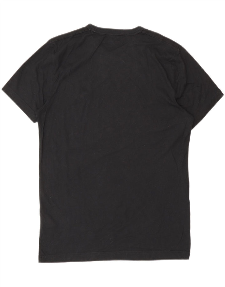 Abercrombie & Fitch Mens T-Shirt Top Medium Black Cotton