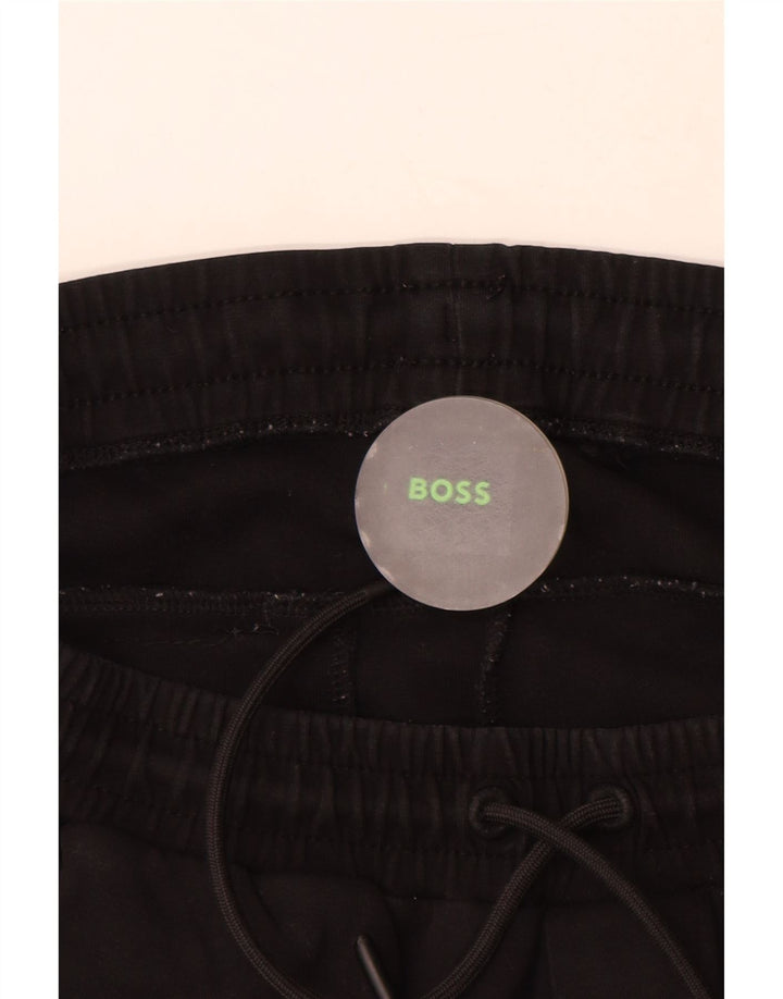 Hugo Boss Mens Tracksuit Trousers Joggers Medium Black