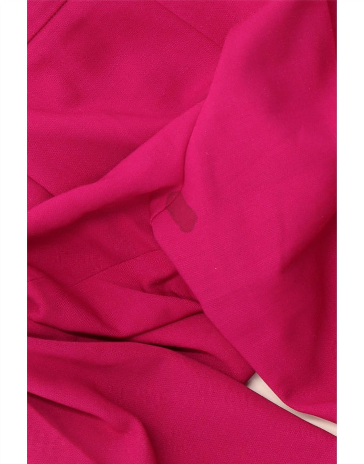 FRENCH CONNECTION Womens Pegged Casual Trousers UK 12 Medium W32 L26 Pink