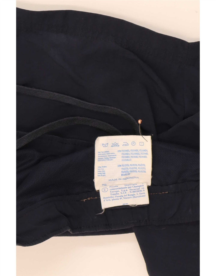 Champion Mens Sport Shorts Medium Navy Blue Polyamide