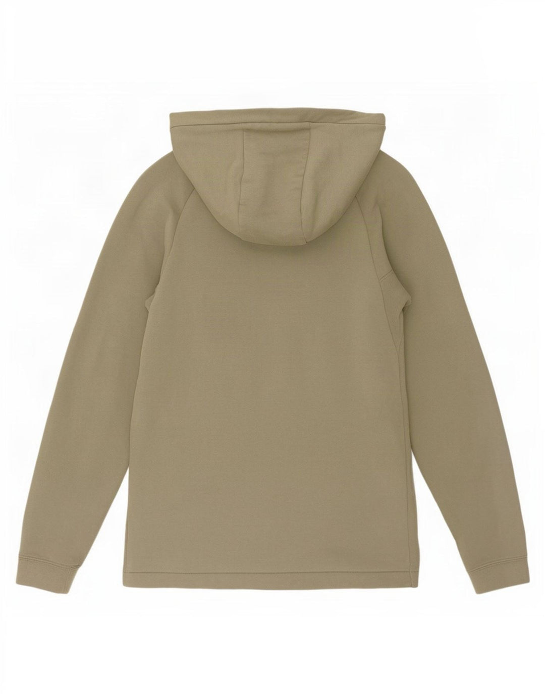 Nike Mens Zip Hoodie Sweater Small Khaki Cotton