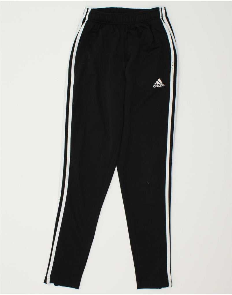 ADIDAS Mens Tracksuit Trousers UK 34/36 Small Black Polyester | Vintage Adidas | Thrift | Second-Hand Adidas | Used Clothing | Messina Hembry 