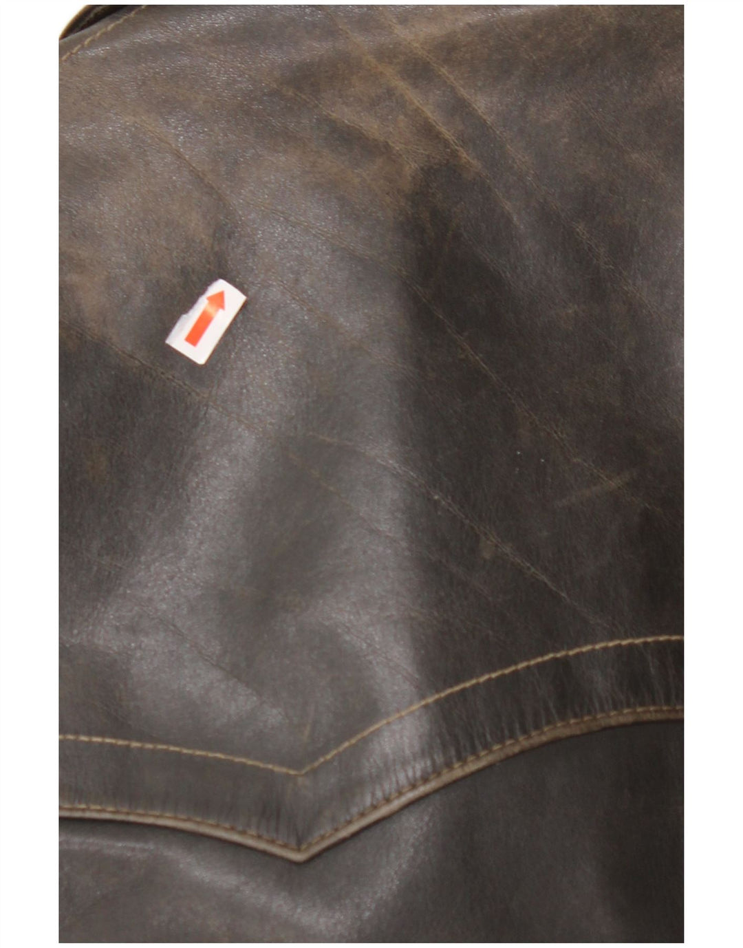 VINTAGE Womens Leather Jacket UK 14 Medium Black