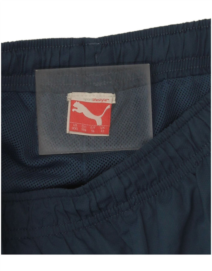 Puma Boys Tracksuit Trousers Joggers 15-16 Years  Blue