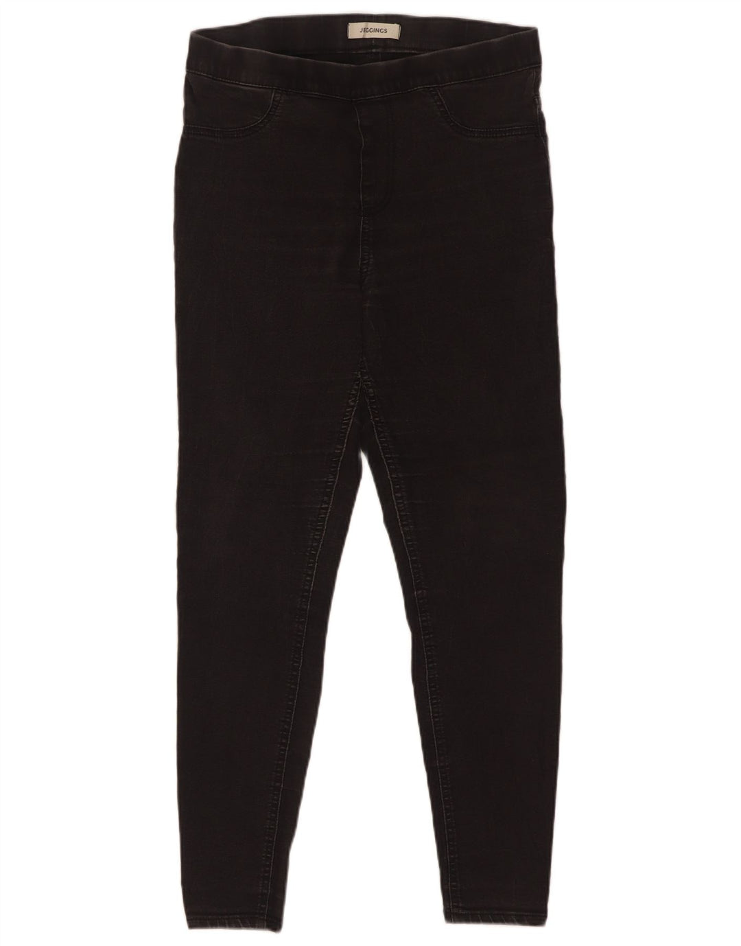 Marks & Spencer Womens Jegging Jeans UK 12 Medium W29 L28 Black Cotton