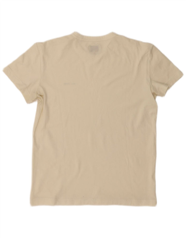 ENERGIE Womens T-Shirt Top UK 18 XL Off White