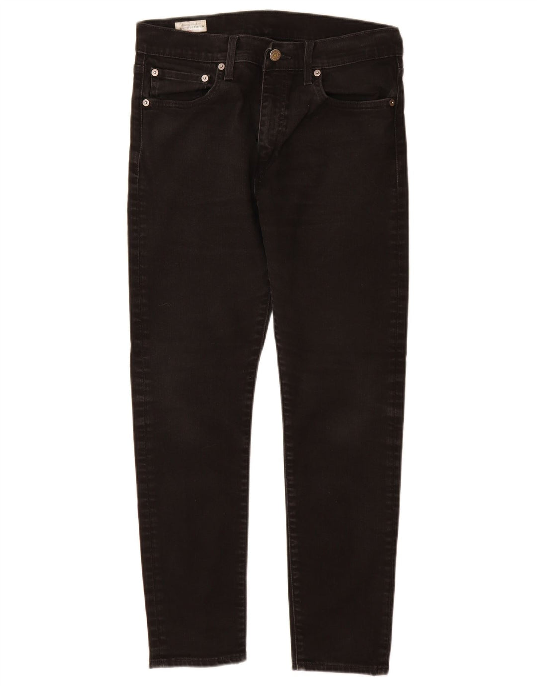 Levi's Mens Slim Jeans W32 L28 Black Cotton