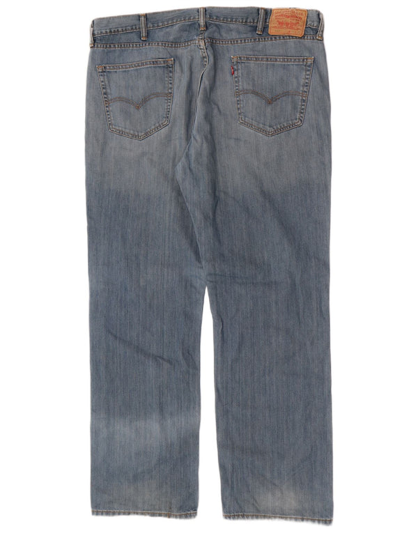 Levi's Mens 559 Relaxed Fit Straight Jeans W40 L32 Blue Cotton