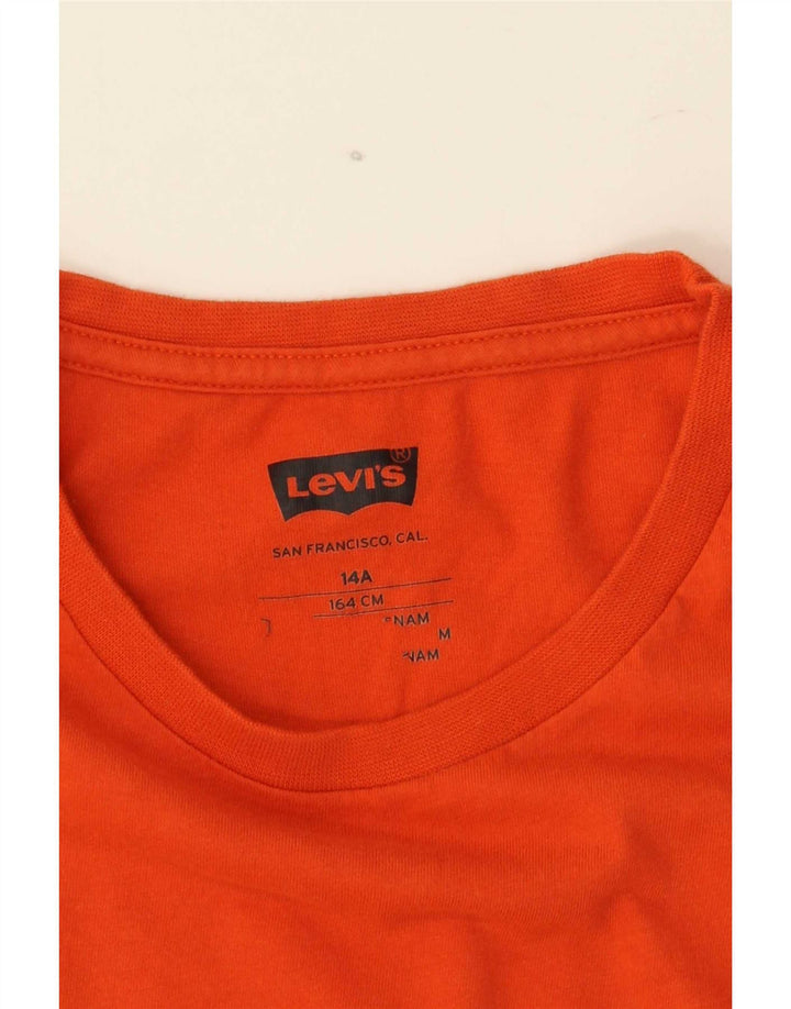 Levi's Boys T-Shirt Top 13-14 Years Orange