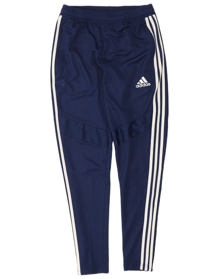 ADIDAS Womens Climacool Tracksuit Trousers UK 10 Small  Navy Blue