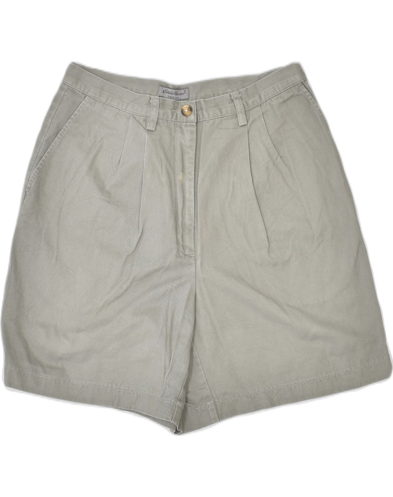 EDDIE BAUER Womens Shorts US 12 Large W32 Grey Cotton | Vintage | Thrift | Second-Hand | Used Clothing | Messina Hembry 