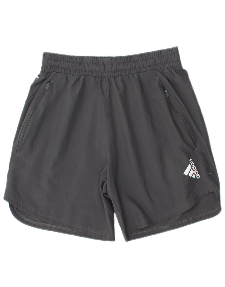Adidas Mens Aeroready Sport Shorts Small  Grey