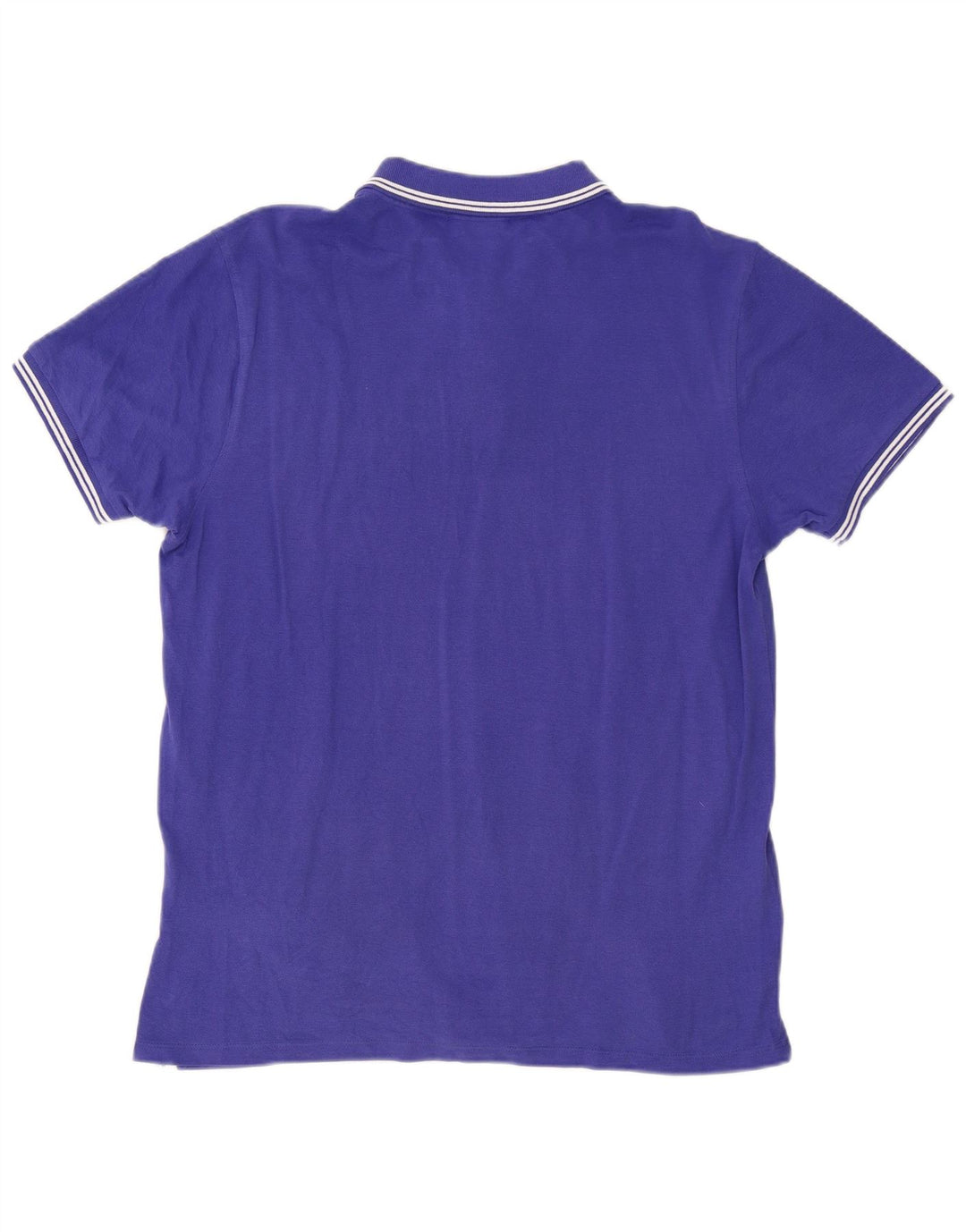 Cavalli Mens Polo Shirt 2XL Blue Cotton