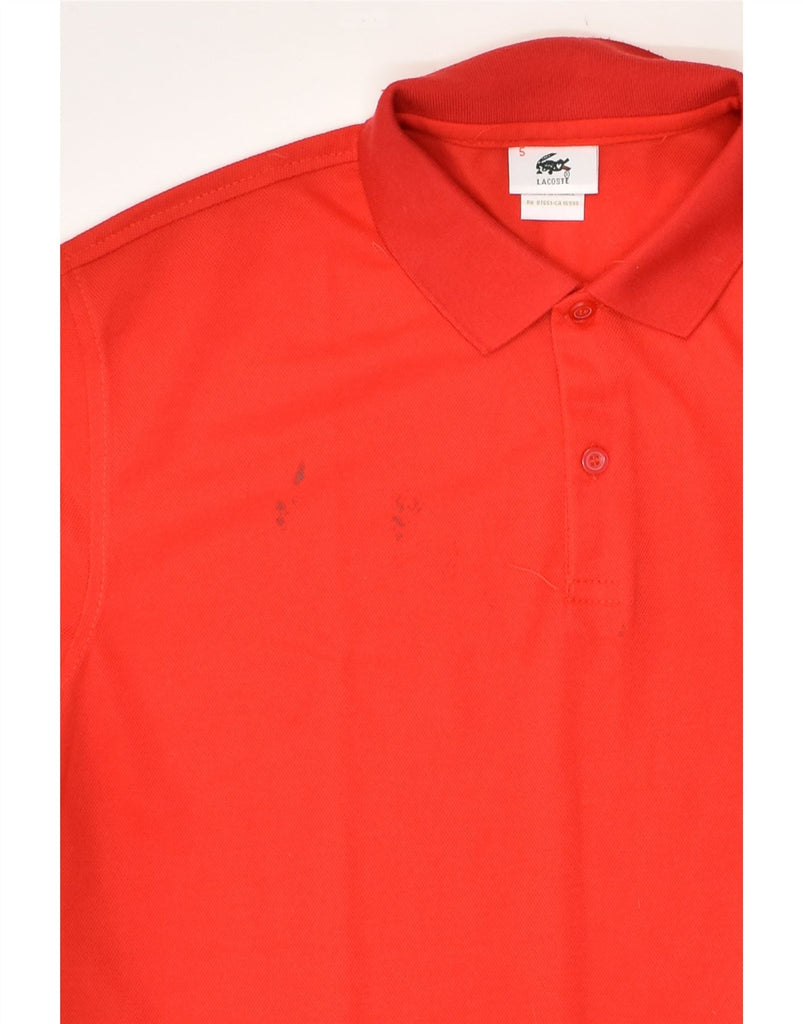 LACOSTE Mens Polo Shirt Size 5 Large Red Cotton | Vintage Lacoste | Thrift | Second-Hand Lacoste | Used Clothing | Messina Hembry 