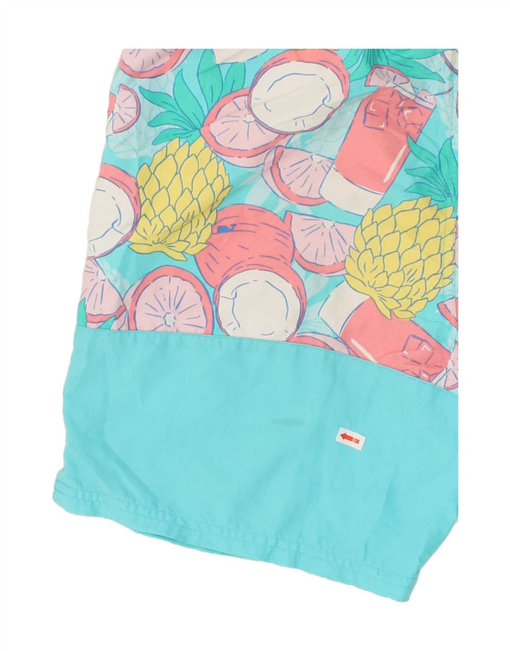 VINEYARD VINES Mens Abstract Pattern Swimming Shorts XS Turquoise Vintage Vineyard Vines and Second-Hand Vineyard Vines from Messina Hembry 