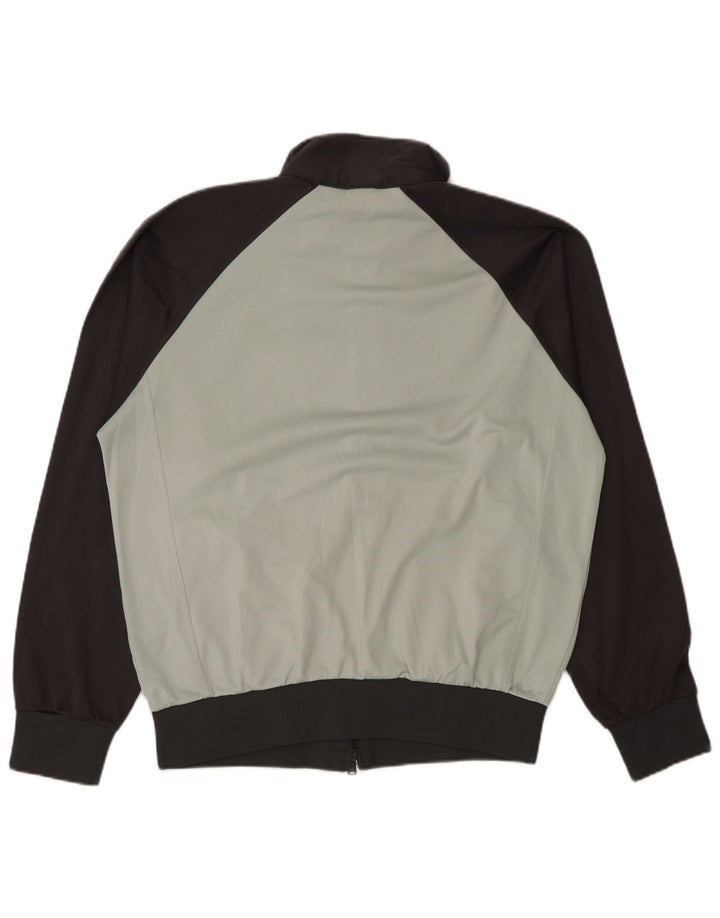 Champion Mens Graphic Tracksuit Top Jacket Medium Grey Colourblock