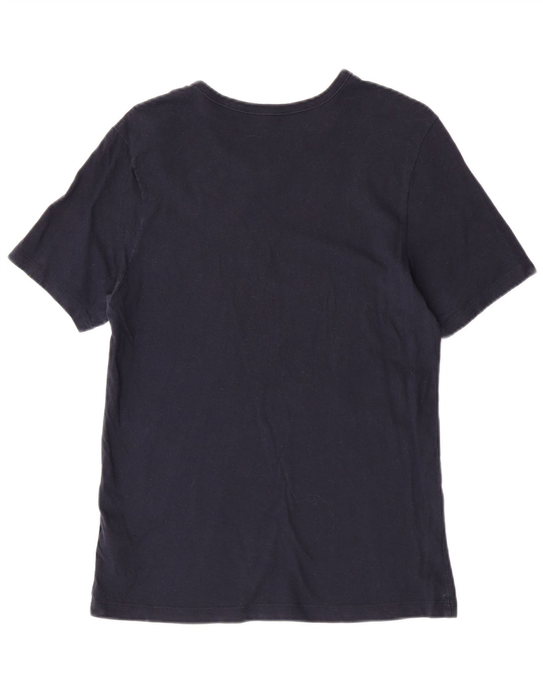 Hugo Boss Mens T-Shirt Top Medium Navy Blue Cotton