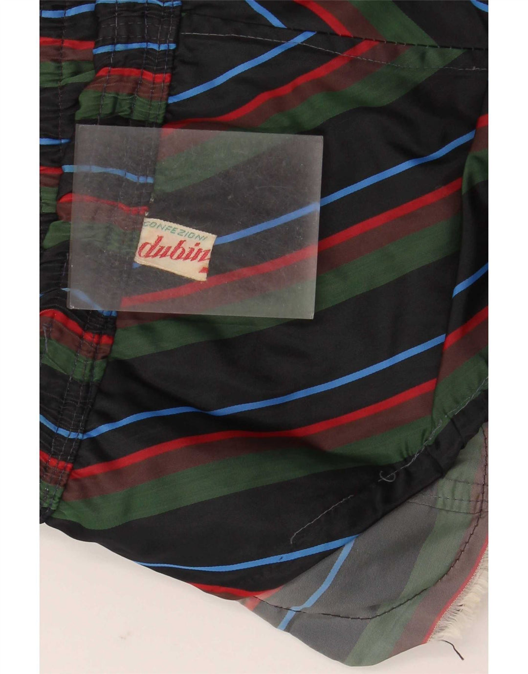 Dubin Mens Swimming Shorts Medium  Multicoloured Striped