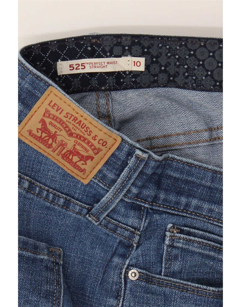 LEVI'S Womens 525 Straight Jeans US 10 Large W30 L33 Blue Cotton Vintage Levi's and Second-Hand Levi's from Messina Hembry 