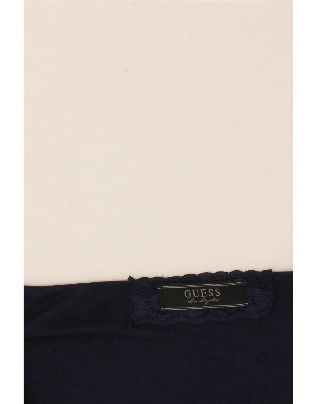 Guess Womens Sleeveless Blouse Top UK 8 Small Navy Blue