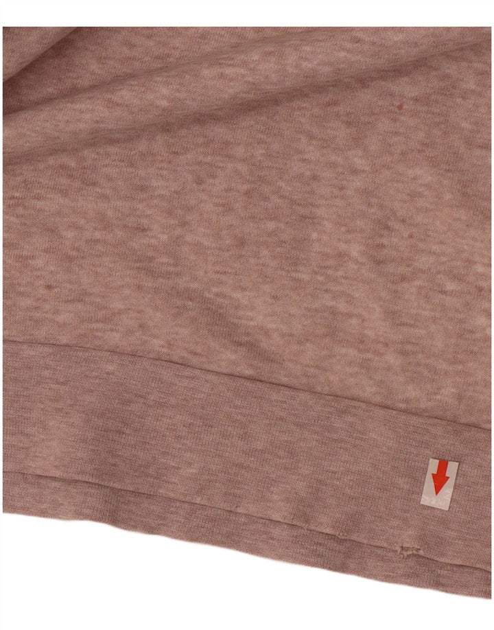 Adidas Mens Sweatshirt Jumper Large Pink Cotton