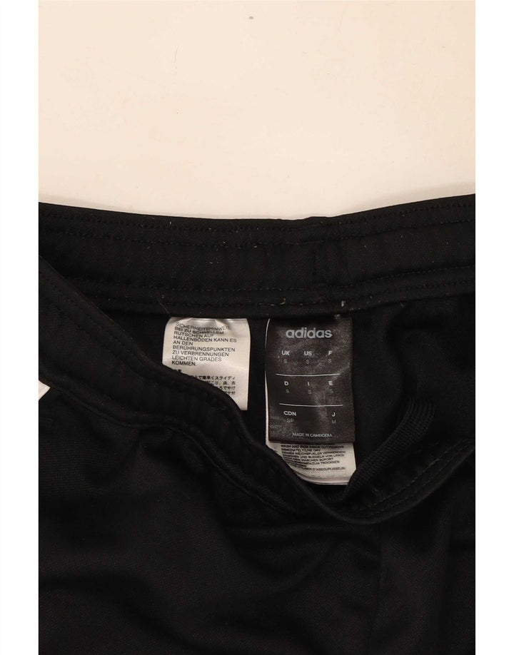 Adidas Mens Climalite Tracksuit Trousers Small Black Polyester