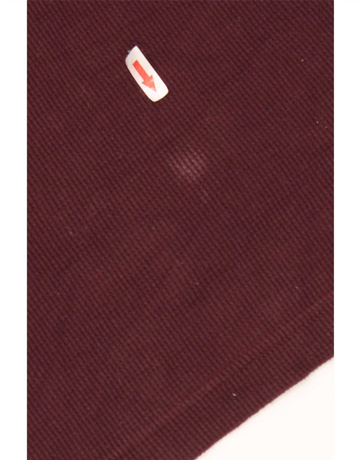 Gap Mens Top Long Sleeve Medium Burgundy Cotton