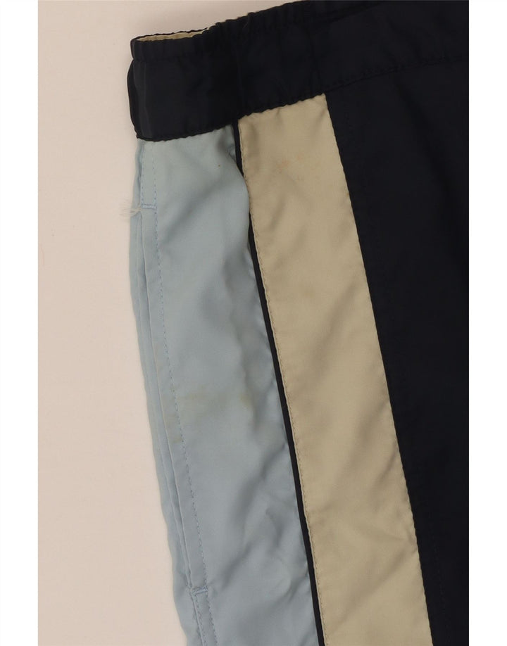 Champion Mens Swimming Shorts Large Navy Blue Colourblock Polyamide