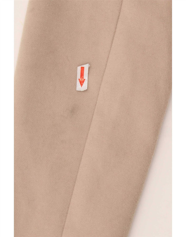 Oasis Womens Overcoat UK 10 Small Beige Polyester