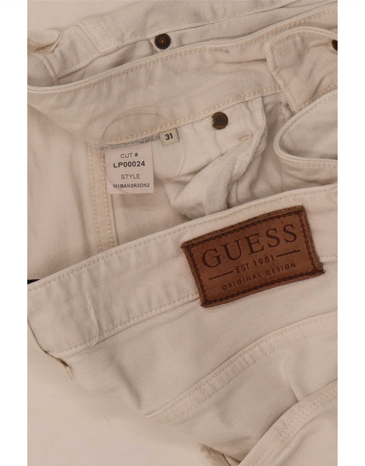 Guess Womens Skinny Jeans W31 L31 White