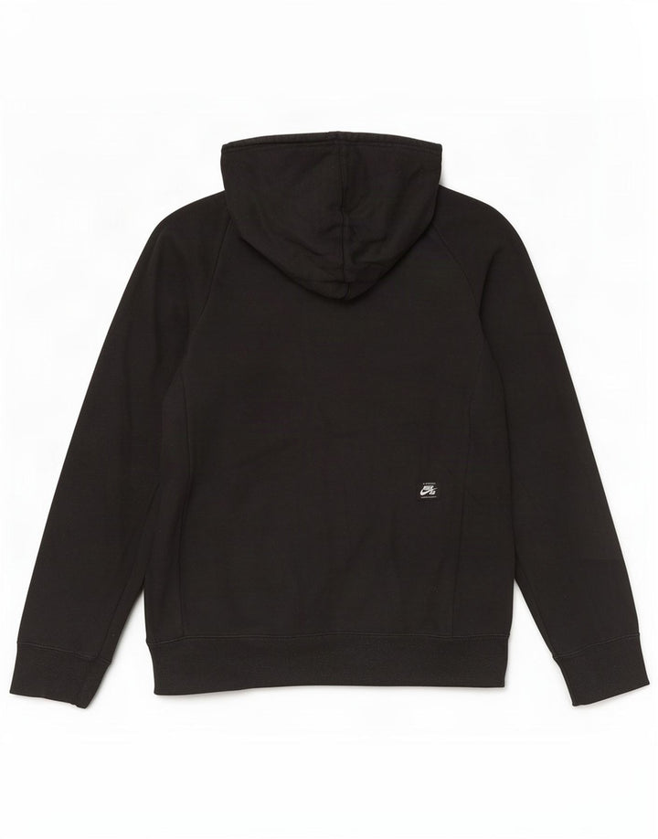 Nike Mens Graphic Hoodie Jumper Medium Black