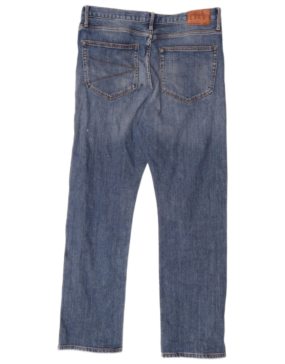 Marks & Spencer Mens Blue Harbour Straight Jeans W34 L31 Cotton