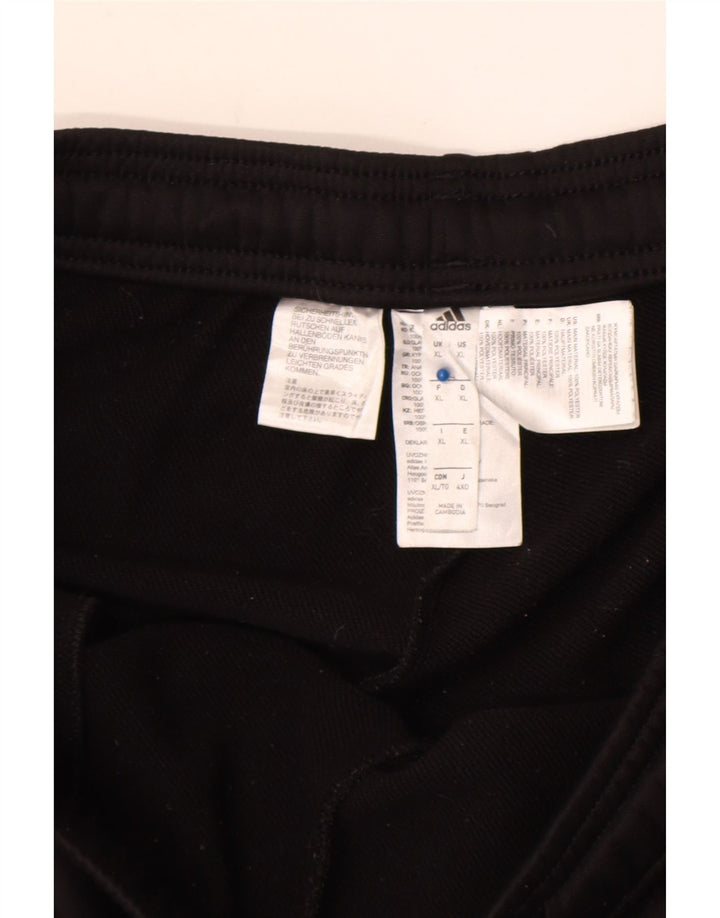 Adidas Mens Tracksuit Trousers XL Black Polyester