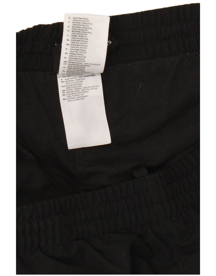 Adidas Mens Climalite Tracksuit Trousers Joggers Medium  Black Polyester