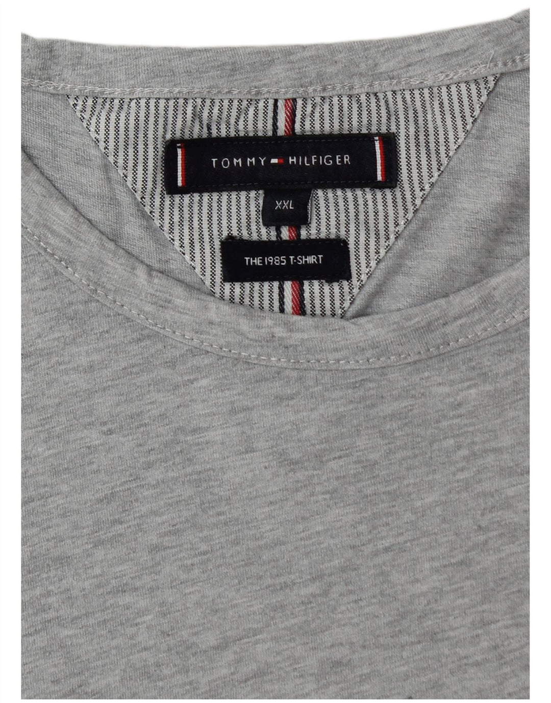 Tommy Hilfiger Mens T-Shirt Top 2XL Grey