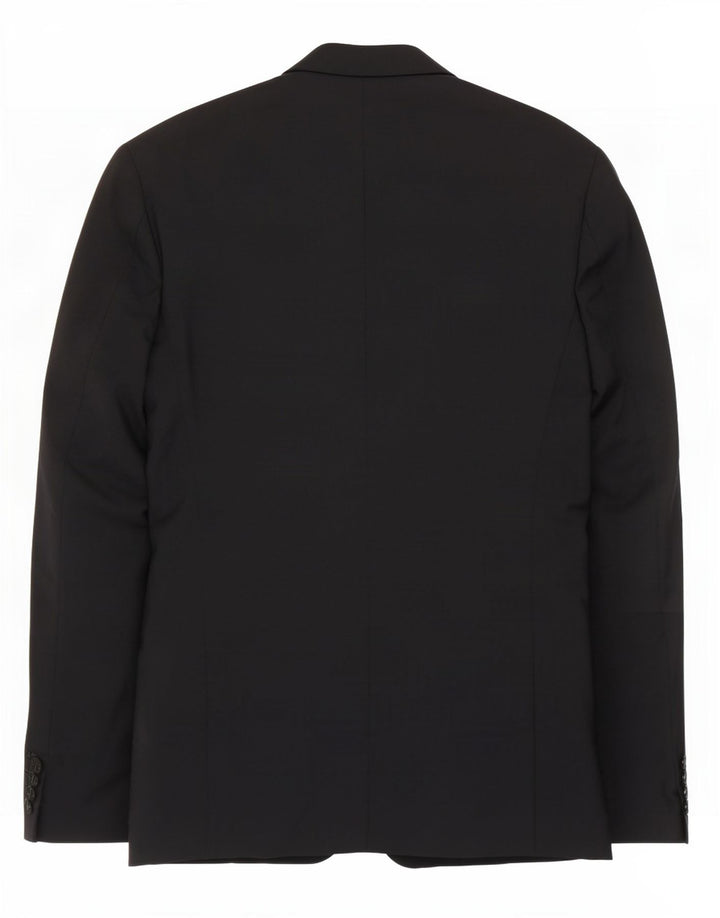 Giorgio Armani Mens 3 Button Blazer Jacket IT 46 Small Navy Blue