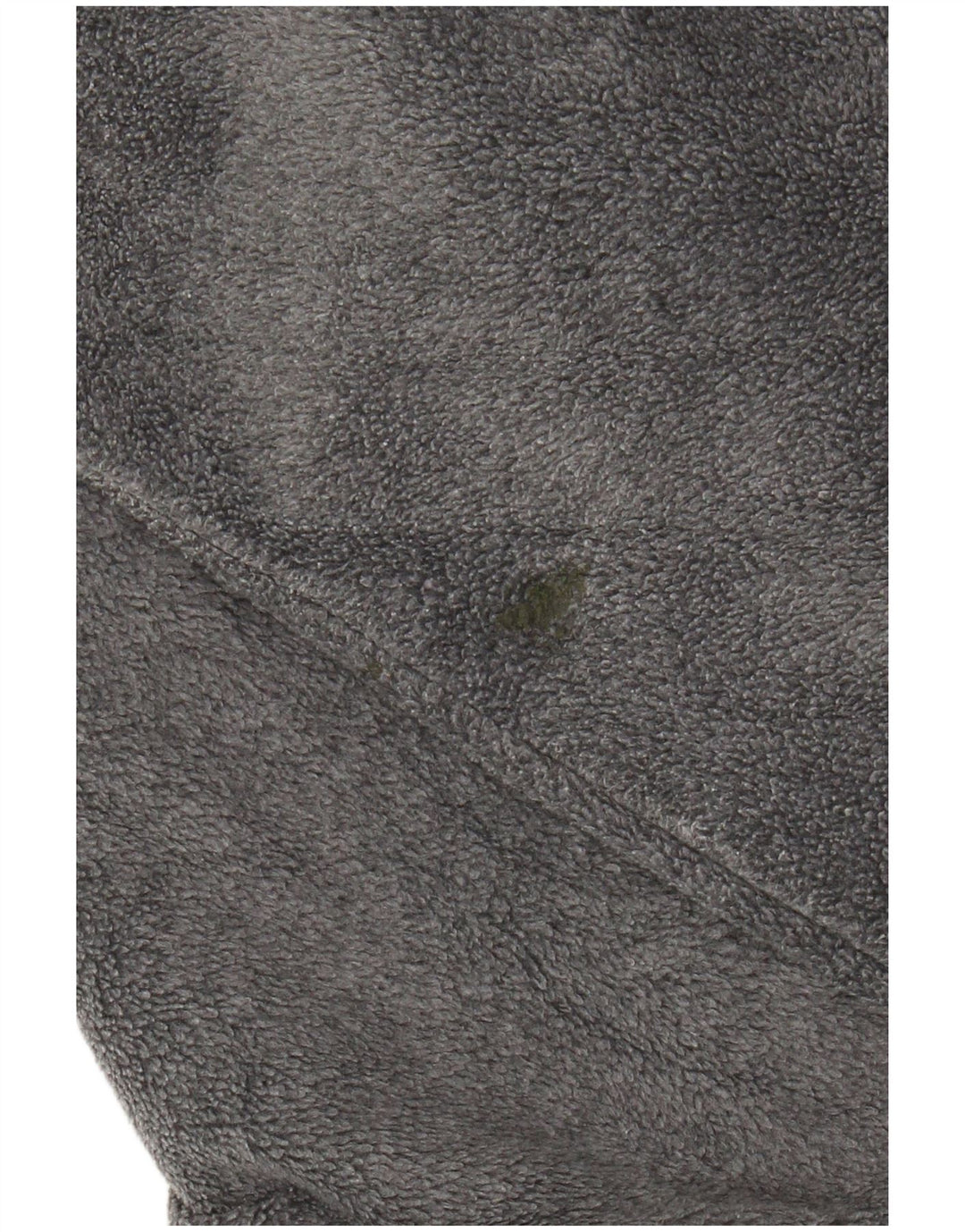 REEBOK Mens Button Neck Fleece Jumper Medium Grey Polyester