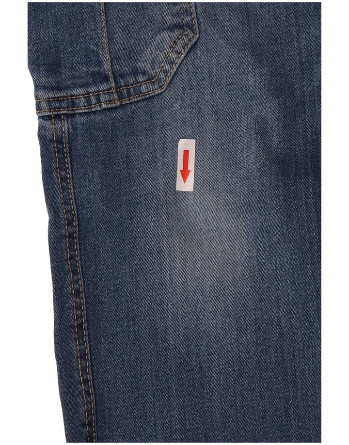 Diadora Mens Utility Cargo Slim Jeans  W34 L34 Blue Cotton