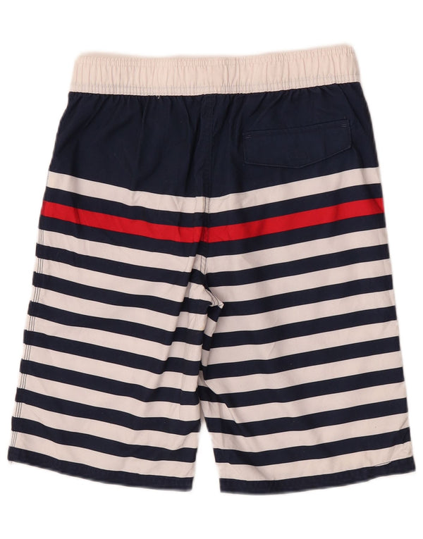 Tommy Hilfiger Boys Swimming Shorts 15-16 Years XL Navy Blue Striped