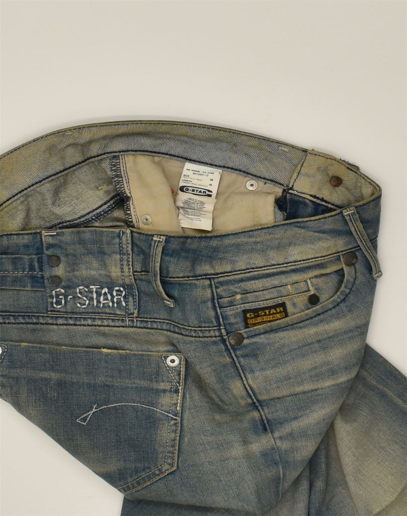 G-STAR Womens Skinny Jeans W32 L32 Blue Cotton | Vintage G-Star | Thrift | Second-Hand G-Star | Used Clothing | Messina Hembry 