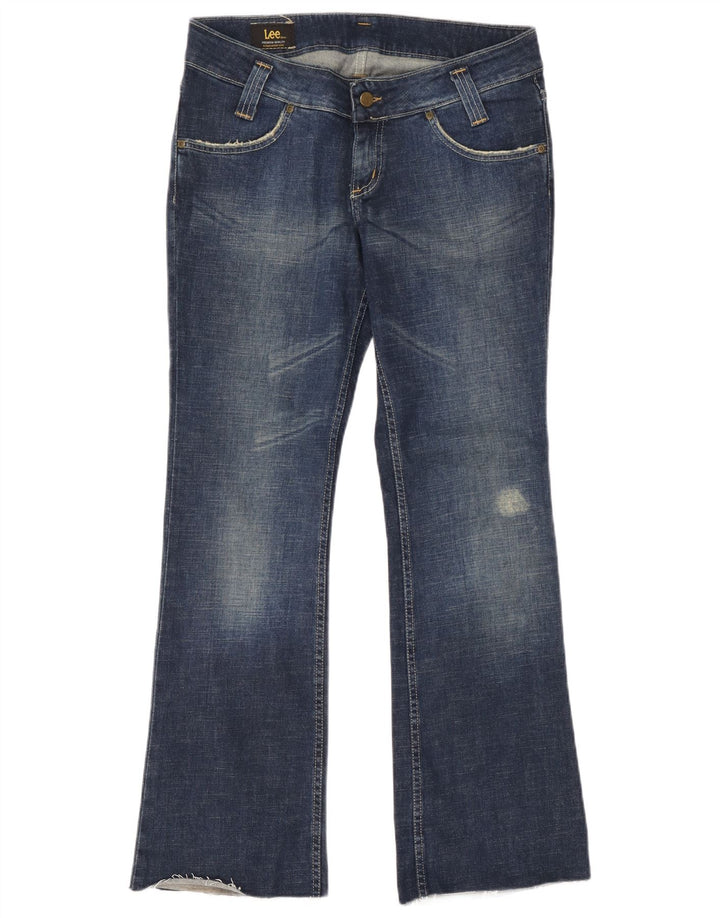 Lee Womens Leola Bootcut Jeans W31 L31 Blue Cotton