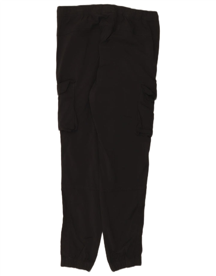 JACK & JONES Mens Joggers Cargo Trousers Medium W32 L28 Black Nylon