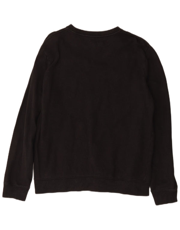 All Saints Mens Sweatshirt Jumper XL Black Cotton