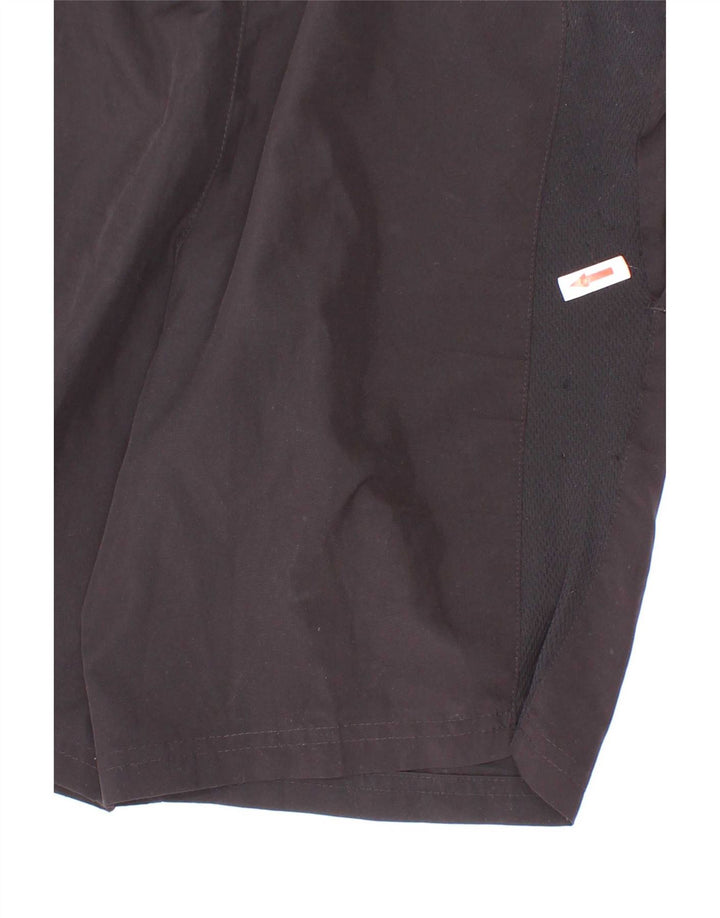 Nike Boys Dri Fit Graphic Sport Shorts 12-13 Years Large Black Polyester