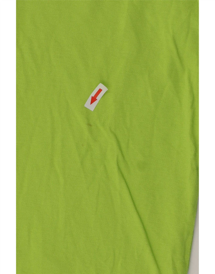 Diadora Mens Polo Shirt Large Green Cotton