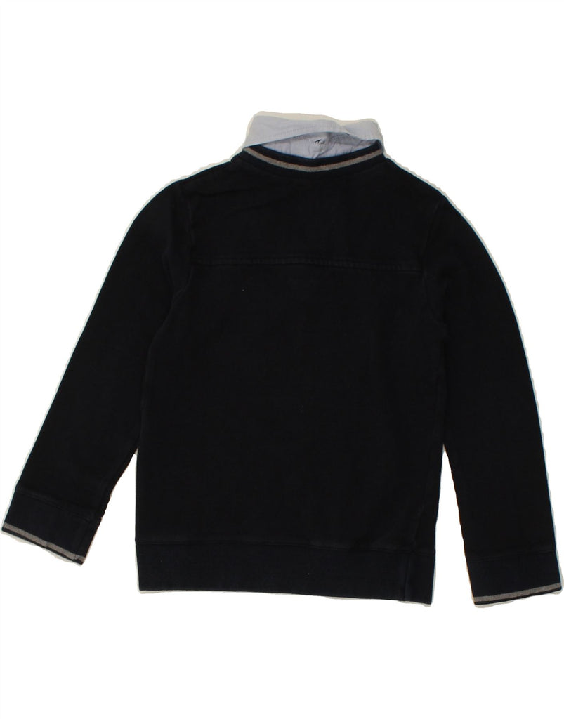 FAY Boys Sweatshirt Jumper 7-8 Years Navy Blue Cotton | Vintage Fay | Thrift | Second-Hand Fay | Used Clothing | Messina Hembry 