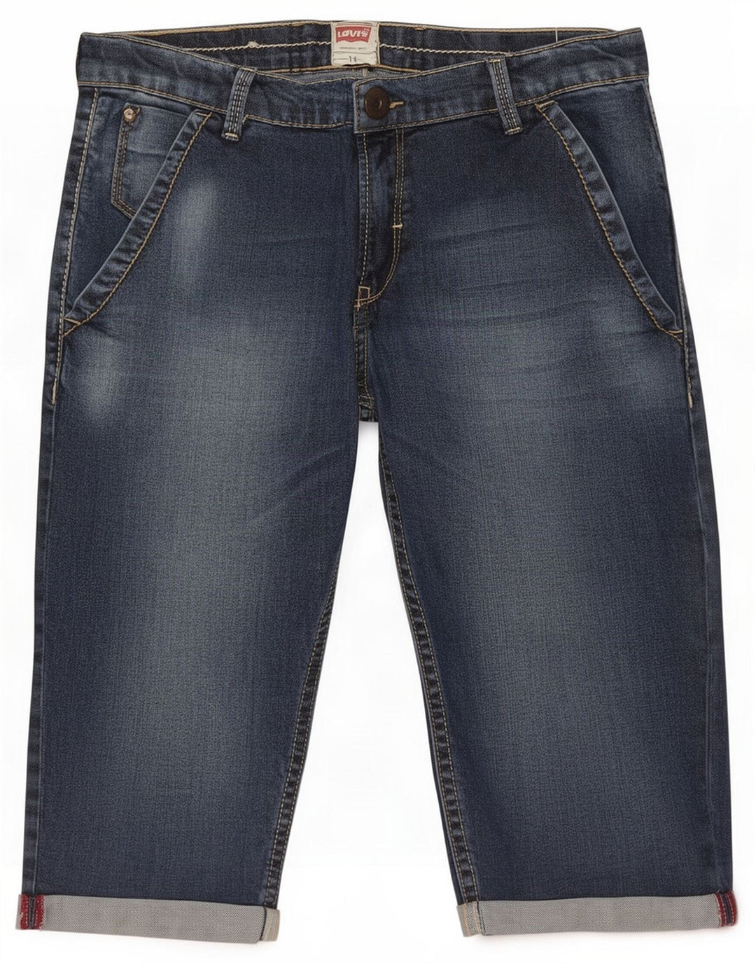 Levi's Boys Denim Shorts 13-14 Years W30 Blue